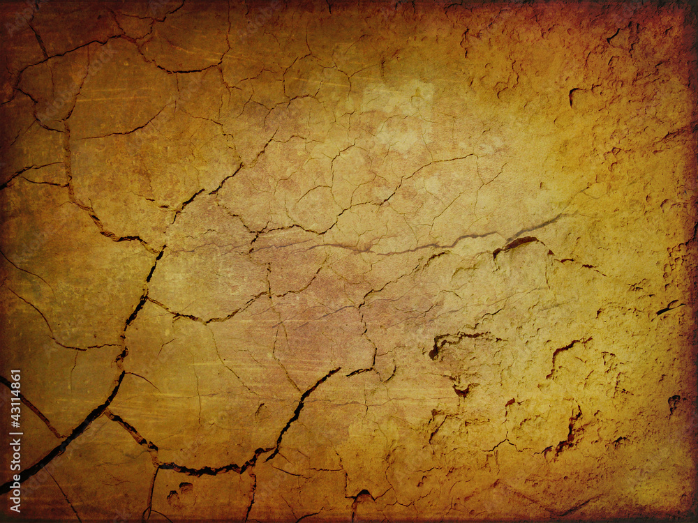 Old texture grunge - wall cracked
