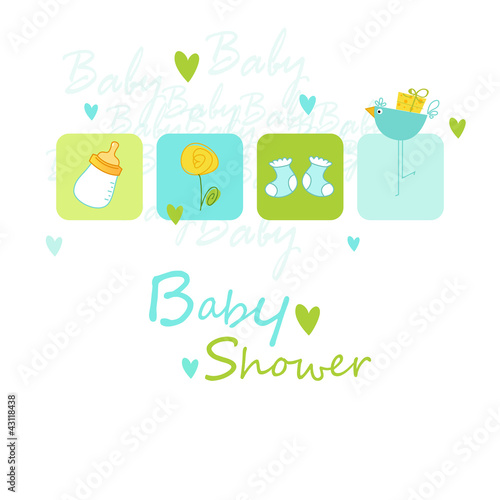 baby shower card