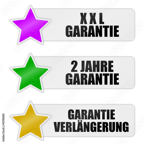 button stern garantie texte I