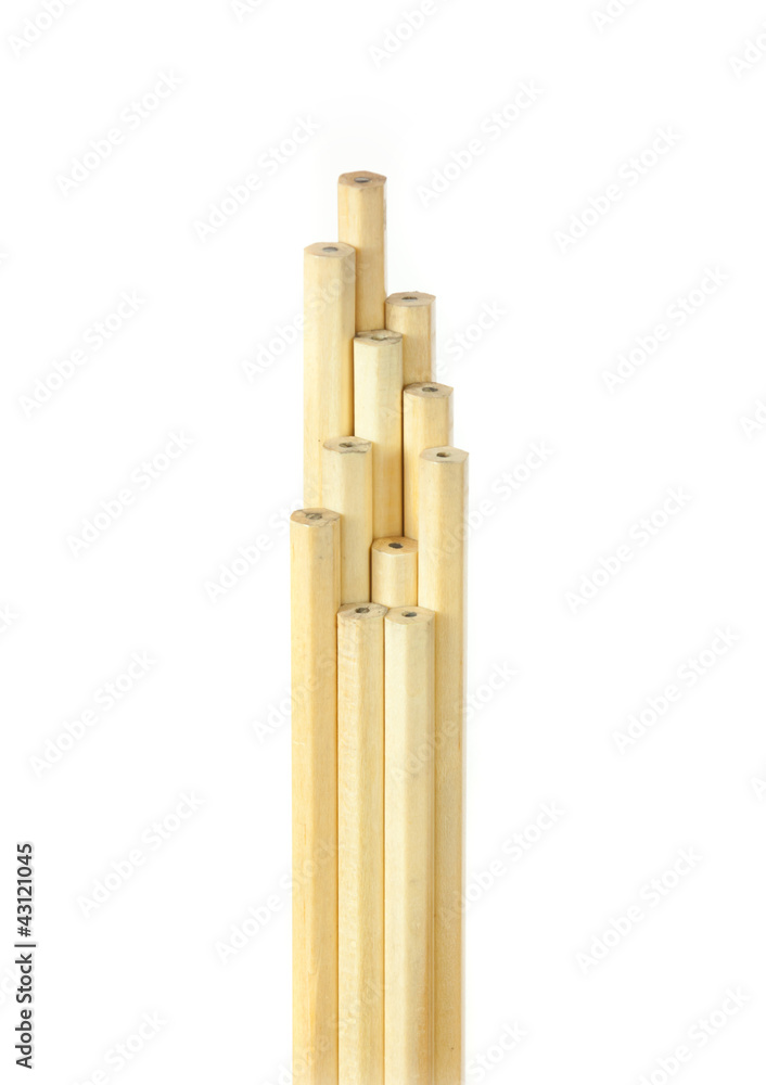 pencils isolated