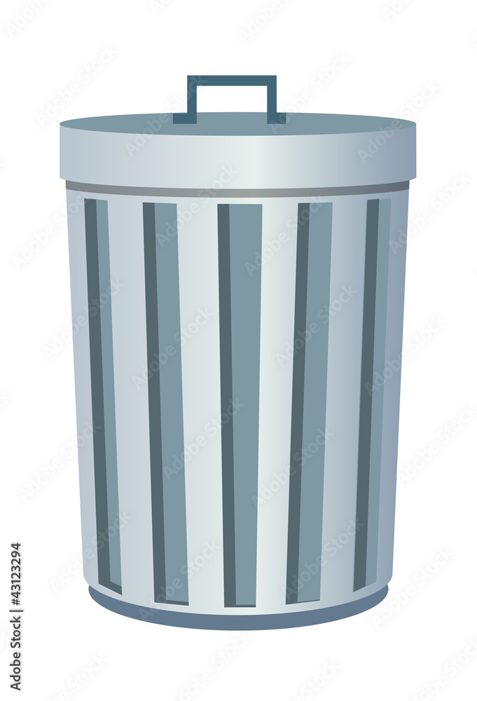 vector icon trash can vector icon trash can