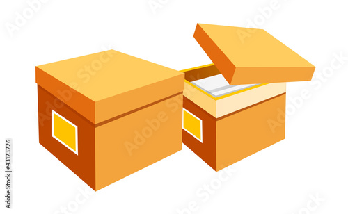 vector icon boxes