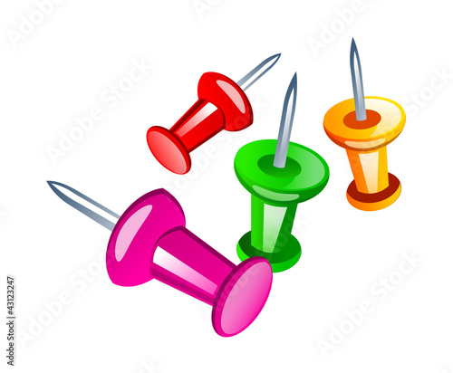vector icon tack
