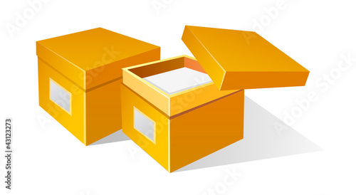 vector icon boxes