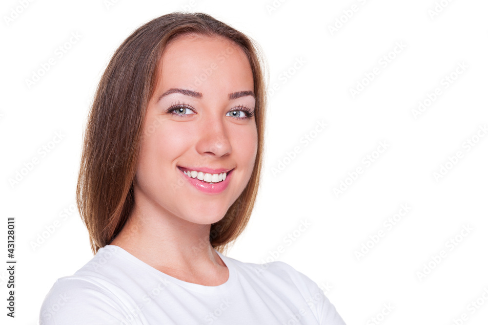 smiley young woman smiley young woman