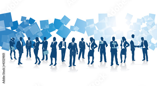 business people background