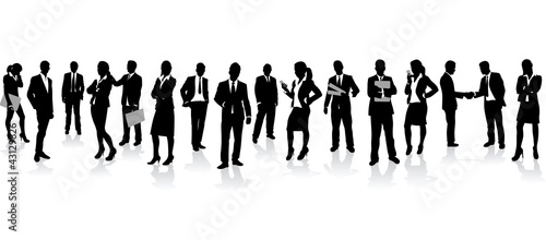 business people background