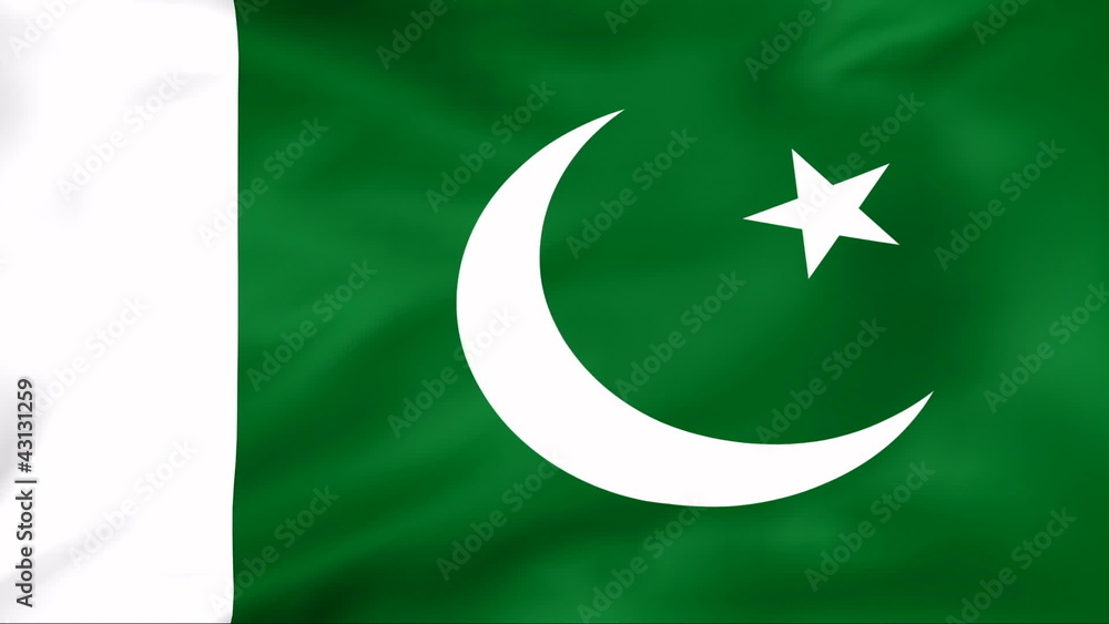 Developing the flag of Pakistan Developing the flag of Pakistan