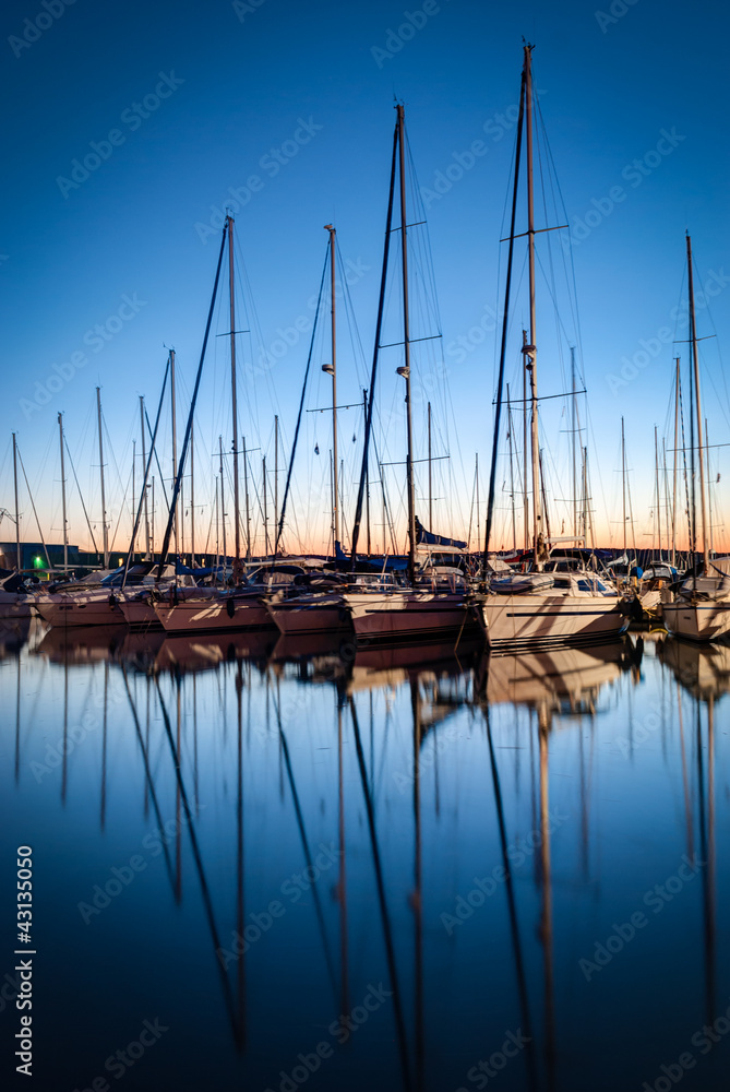 Obraz premium Sailboats