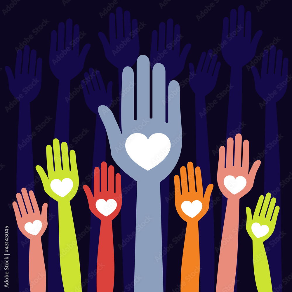 Fun time hands vector design. Fun time hands vector design.