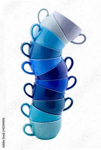 Coffee Cups color gradient