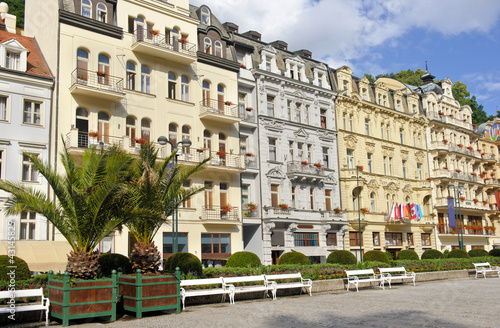 City center in Karlovy Vary