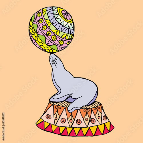 circus illustration