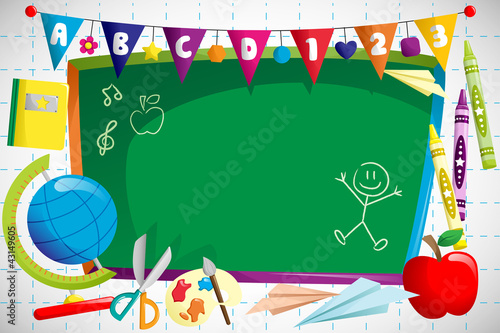 Back to school background