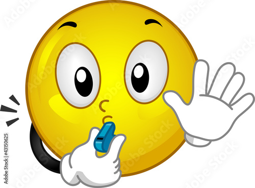 Whistle Blowing Smiley