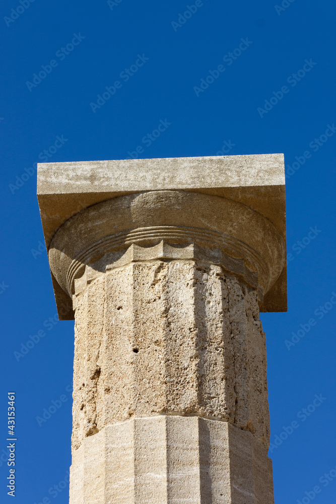Colonna dell'Acropoli di Lindos
