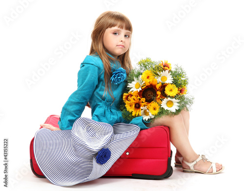 Portrait of little girl