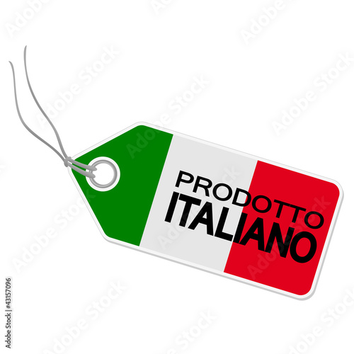 Anhänger mit  PRODOTTO ITALIANO