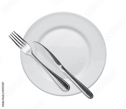 Photography dish and flatware