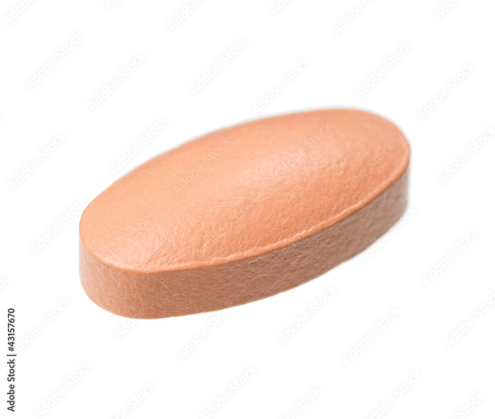 pill on a white background pill on a white background