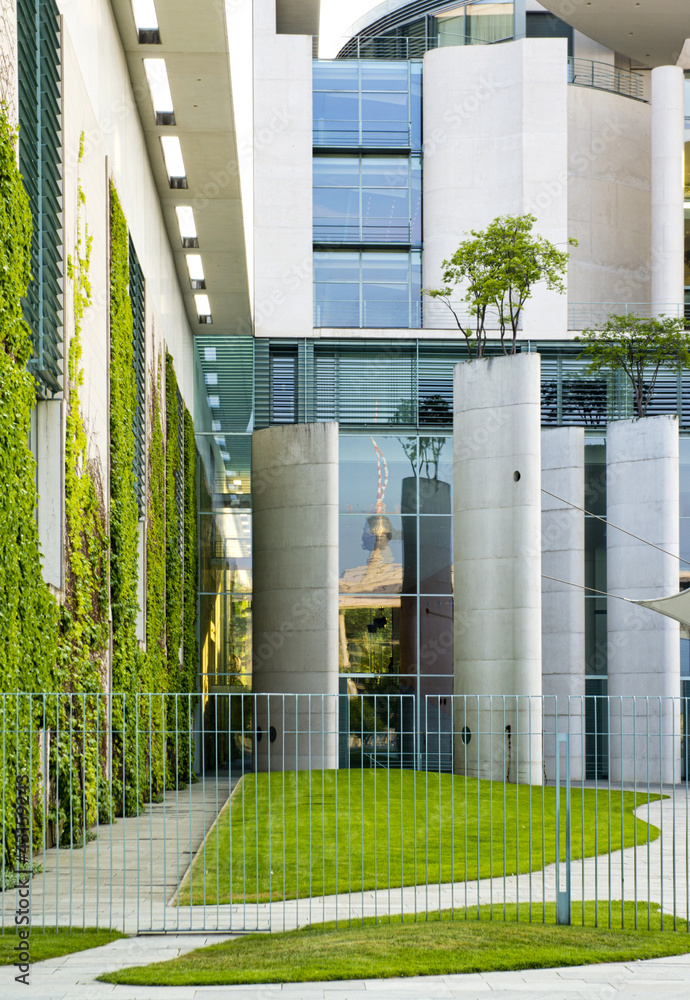 Obraz premium Close-up Kanzleramt Berlin