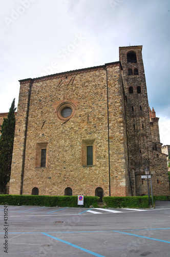 St. Colombano Abbey. Bobbio. Emilia-Romagna. Italy. photo