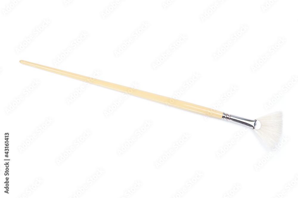 fan-shapped brush not use fan-shapped brush not use