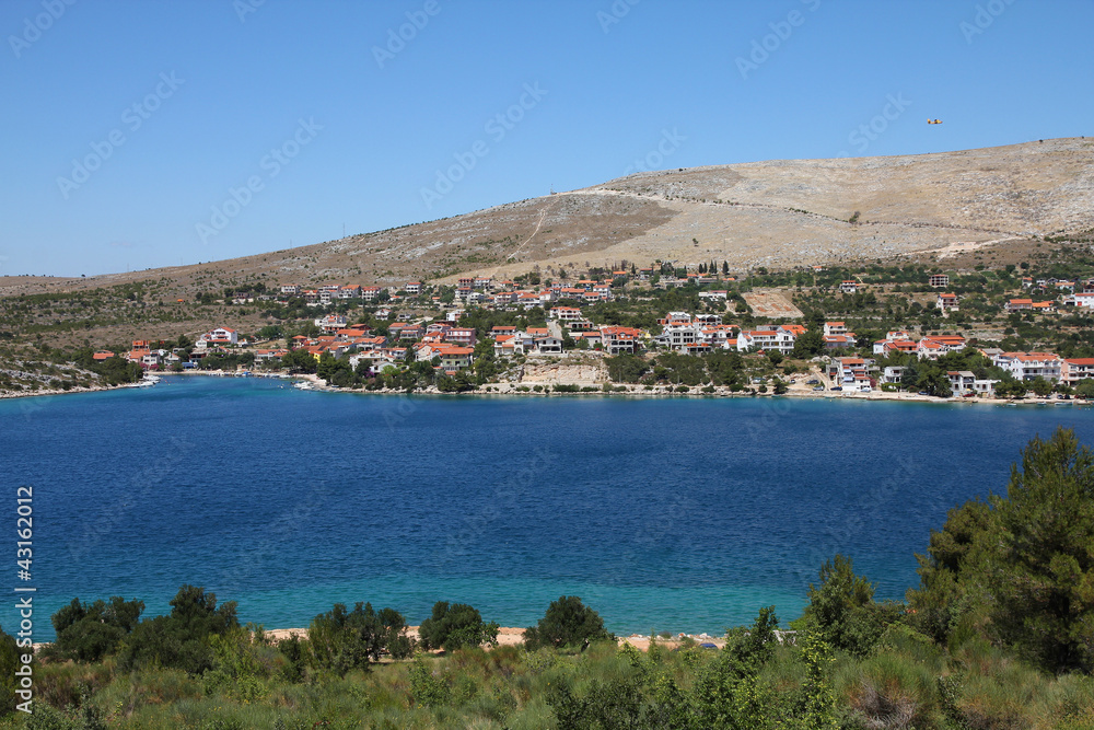 Dalmatia - coastal view in Croatia