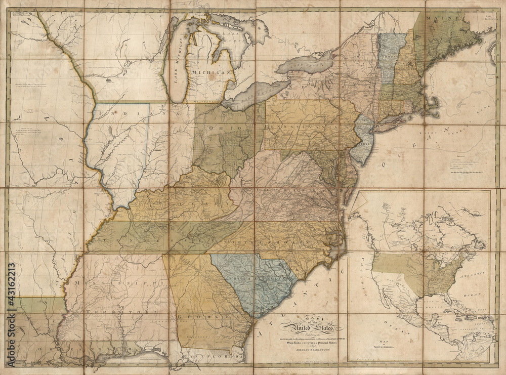 Obraz premium USA 1905