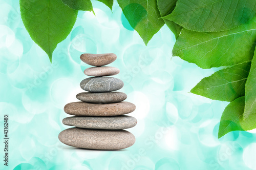 spa concept zen gray stones