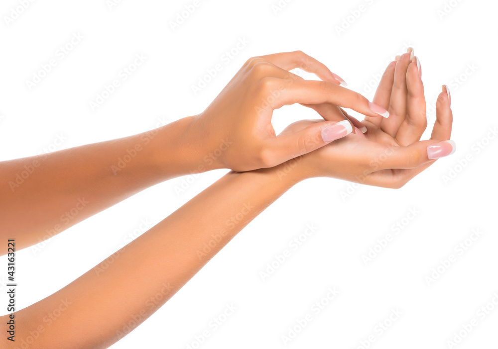 Beautiful female hands Beautiful female hands