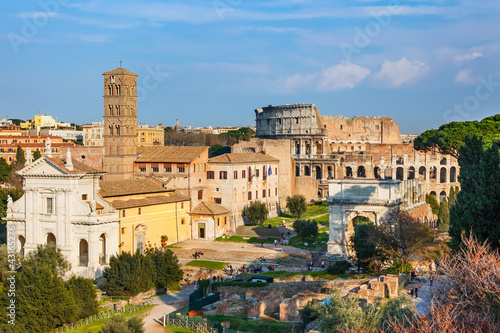 Forum and Coliseum in Rome
