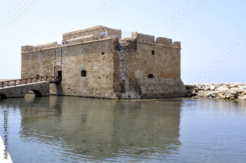 Cipro. Cyprus. Castello di Paphos al porto