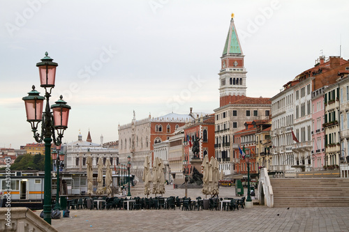 Promenade in San Marco area, Venice.