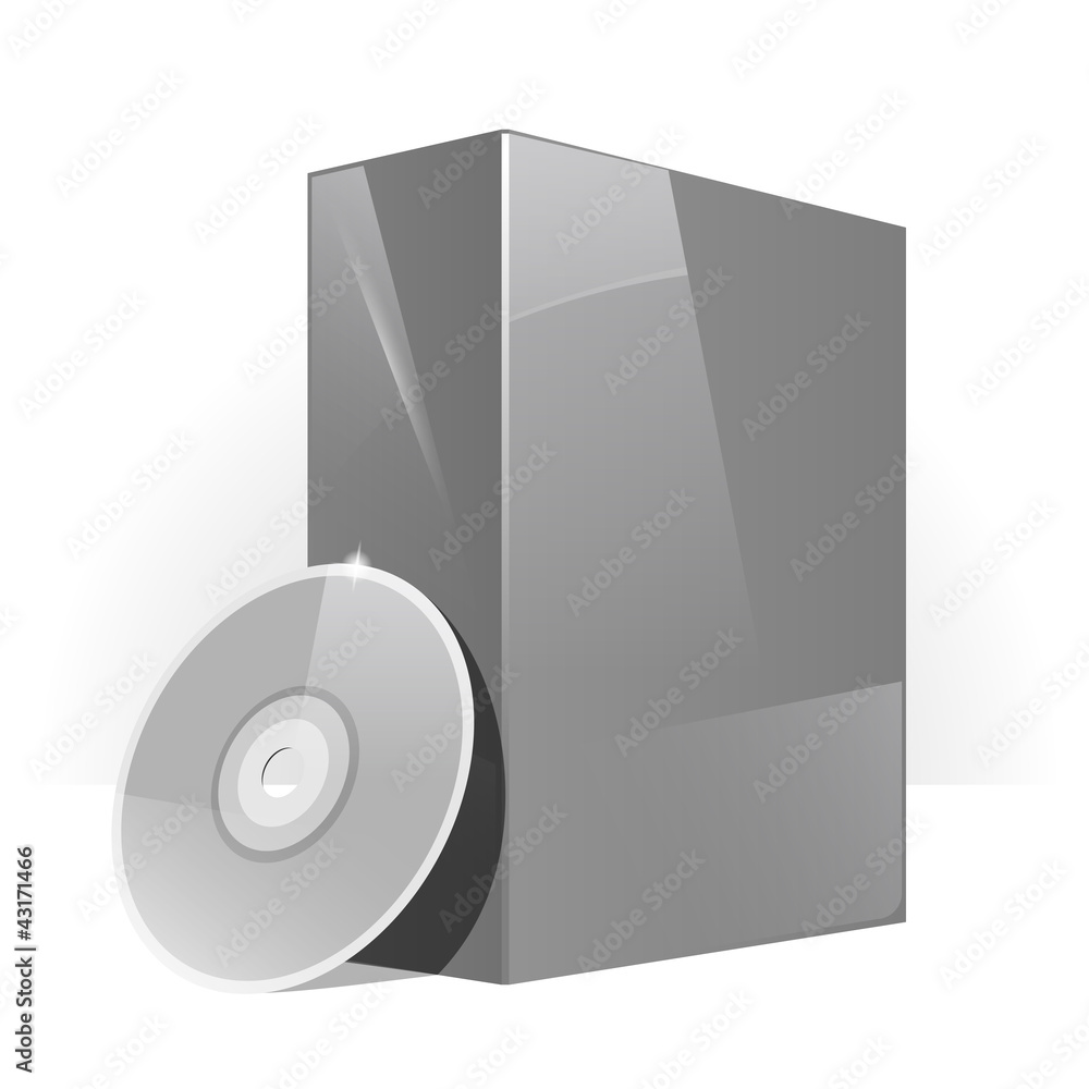 Black Glossy Package Box Black Glossy Package Box