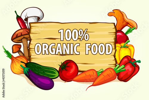 healthy organic food