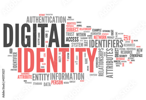 Word Cloud "Digital Identity"