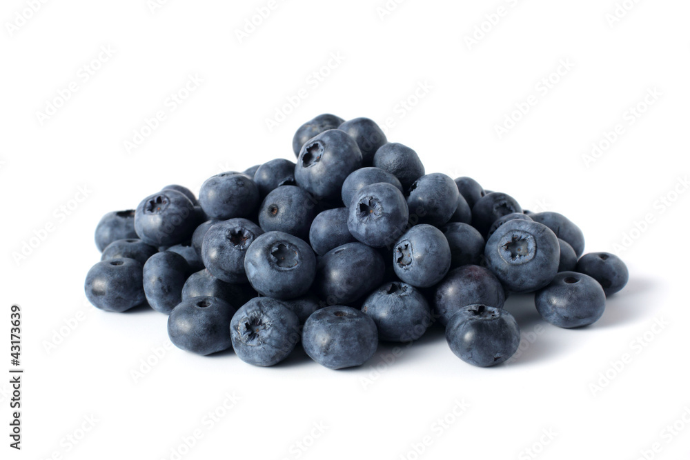 blueberries isolated on white blueberries isolated on white