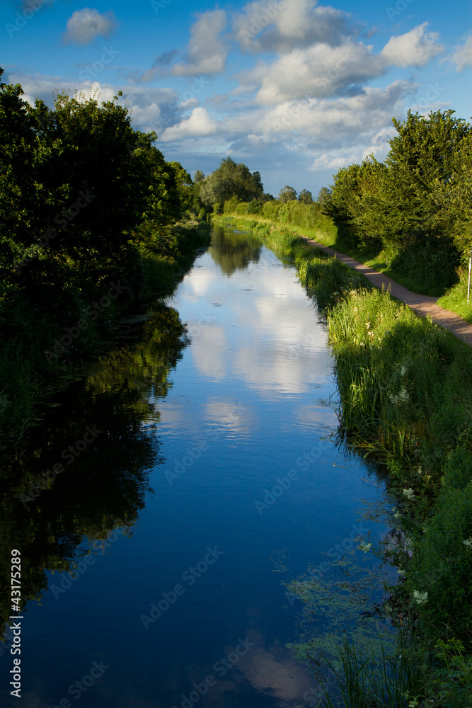 Bridgwater and Taunton Canal Creech St Michael Somerset Bridgwater and Taunton Canal Creech St Michael Somerset
