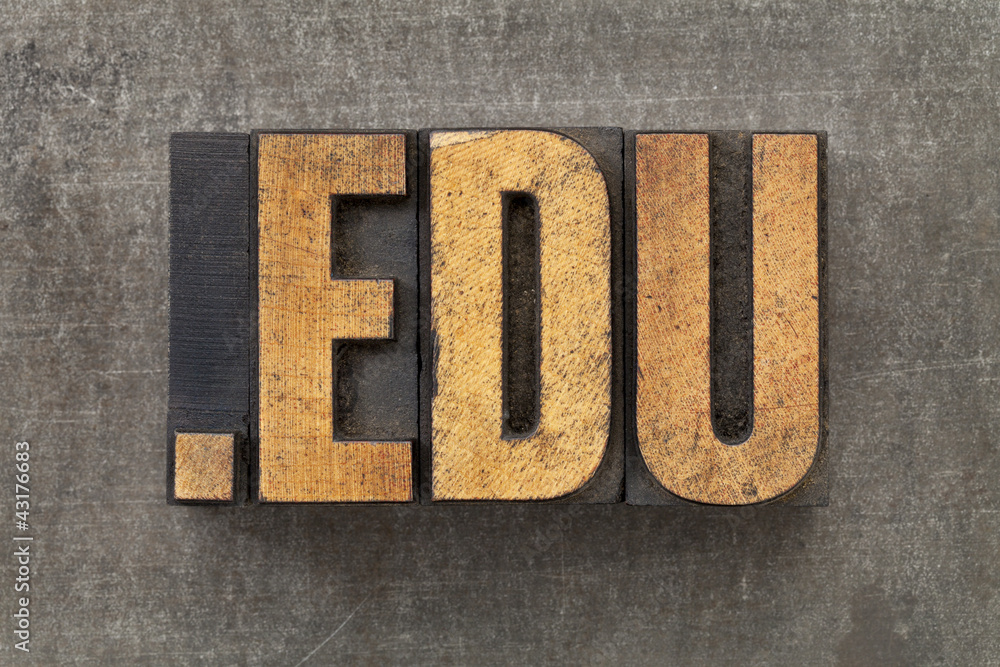 Fototapeta premium internet domain for education