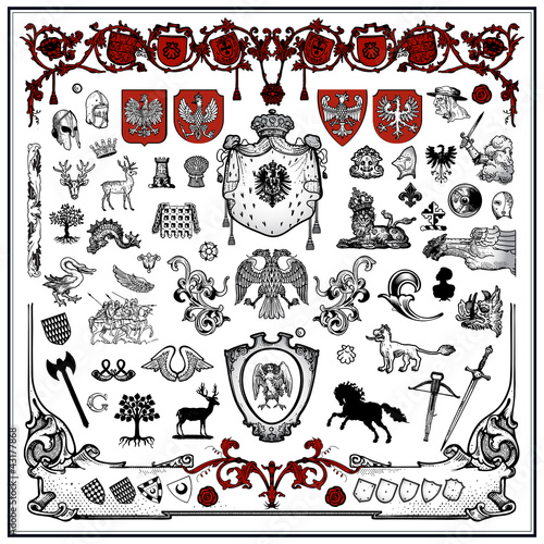 heraldic elements