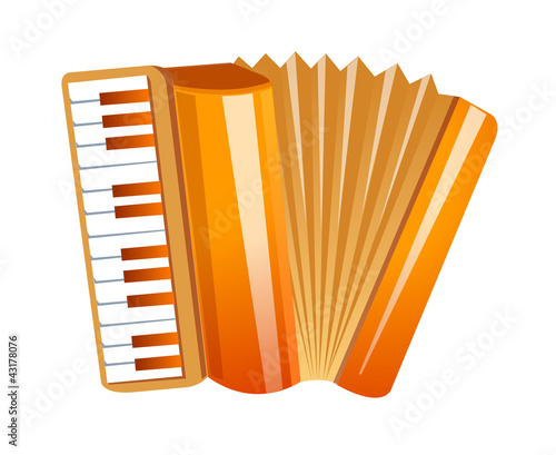 vector icon accordion