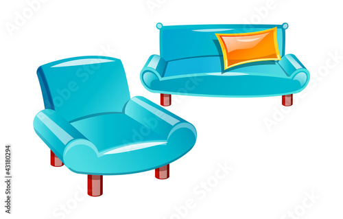 vector icon sofa