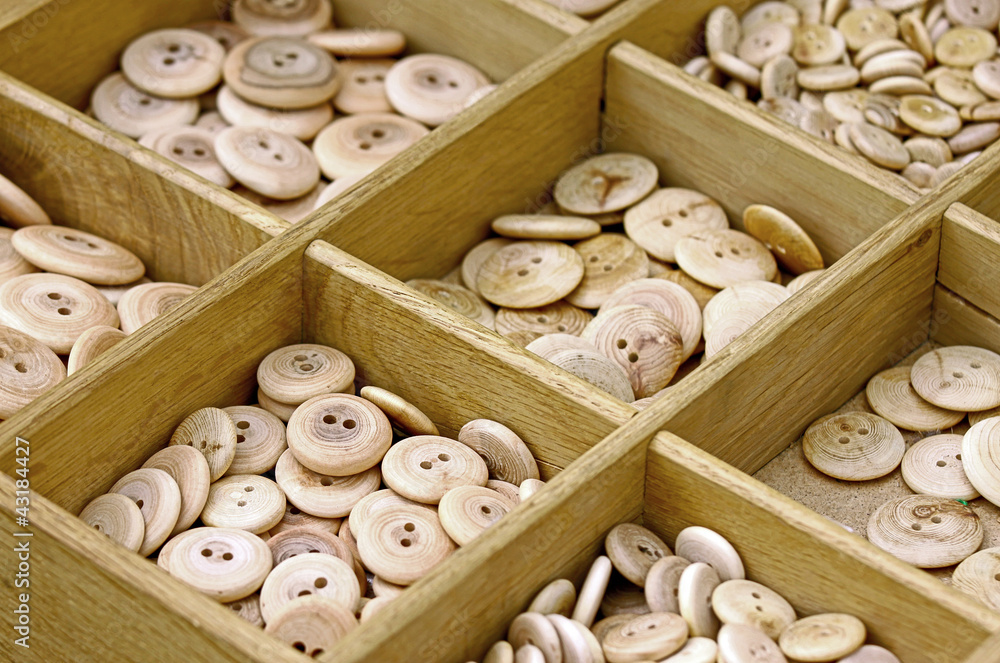 Wooden buttons Wooden buttons