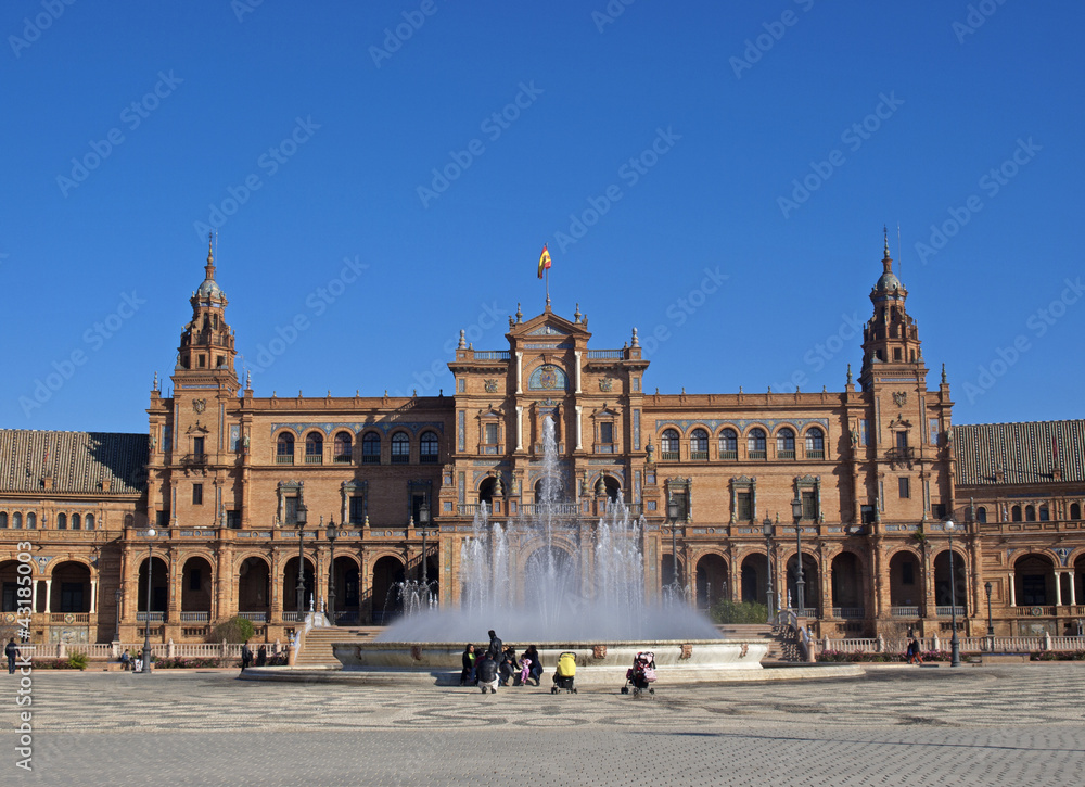 Plaza de España / Spain Square. Sevilla