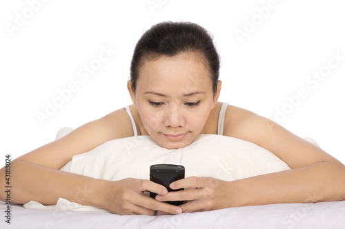 Woman Using Cellphone