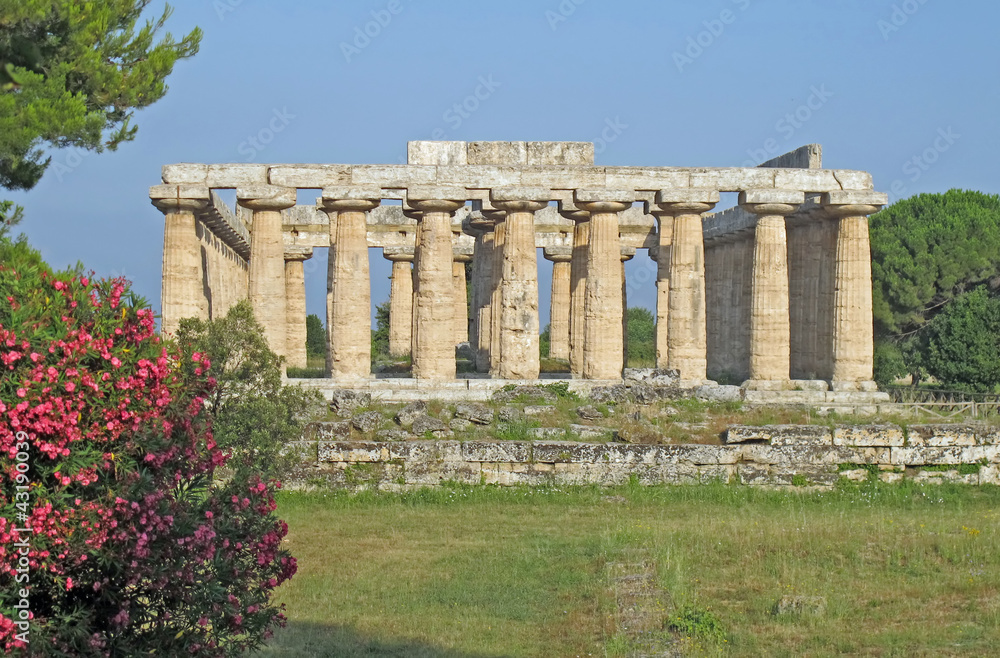 Greek temple for the worship of the gods in southern Italy