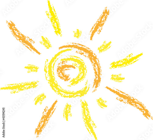 Sonne gezeichnet, Sun, Logo 