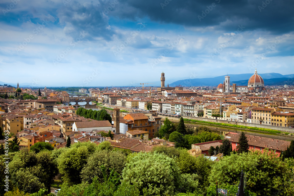 Panorama view of Firenze