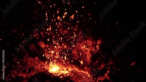 bocca nuova eruption photo